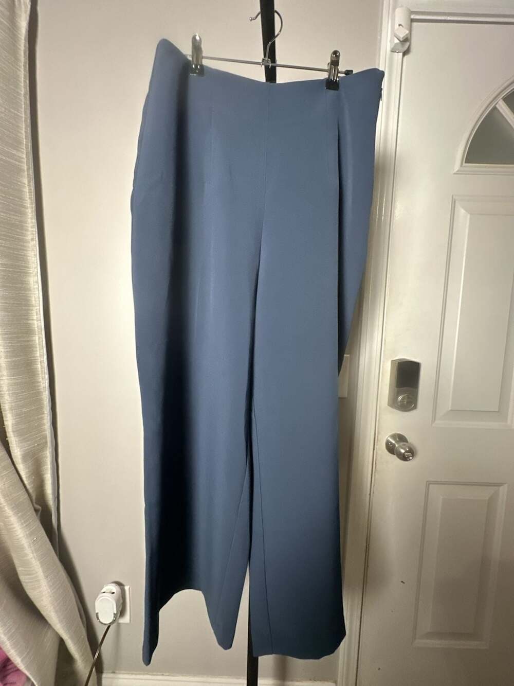 Nine West Blue Wide Leg Trousers Size 10 #962